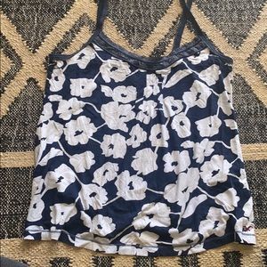 Floral Hollister Tank